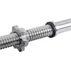Straight Weightlifting Barbell inSPORTline Welenorty 220 cm / 30 mm with Threaded Ends and Collars