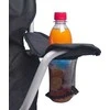 Sulankstoma kėdė BasicNature Travel Comfort, juoda