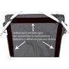 Sulankstoma kėdė BasicNature Travelchair Standard, juoda