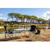 Sulankstoma kėdė BasicNature Travelchair Standard, juoda