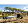 Sulankstoma kėdė BasicNature Travelchair Standard, juoda