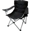 Sulankstoma kėdė BasicNature Travelchair Holiday, juoda