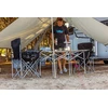 Sudedama kėdė BasicNature Travelchair Holiday, juoda