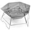 Sulankstomas grilius Origin Outdoors Grilis and Fire Bowl Hexagon, 40x45cm