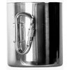 Sulankstomas nerūdijančio plieno puodelis BasicNature Space Safer Thermo, 0.34L