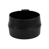 Mil-Tec Juodas FOLD-A-CUP® SULANKIAMAS TAURĖLIS 600 ML