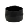 Mil-Tec Juodas FOLD-A-CUP® SULANKIAMAS TAURĖLIS 600 ML