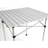 Sulankstomas stalas BasicNature Travelchair Roll Table Small, 70x70cm