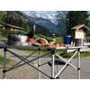 Sulankstomas stalas BasicNature Travelchair Roll Table Small, 70x70cm