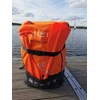 Teleskopinis irklas BasicNature Mini 107 cm, oranžinis