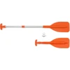 Teleskopinis irklas BasicNature Mini 107 cm, oranžinis