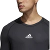 Adidas Futbolo Marškinėliai Alphaskin Sport Ls Juodas CW9486
