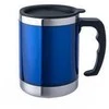 Termo puodelis BasicNature Stainless Steel Beaker MUG, 0.42L, mėlynas