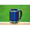 Termo puodelis BasicNature Stainless Steel Beaker MUG, 0.42L, mėlynas