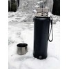 Termosas Origin Outdoors Vacuum PureSteel, 0.1L, juodas