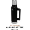 Termosas Stanley Classic, 1.4 l | juodos spalvos