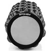 Spokey ROLL 2IN1 Fitness volelis, 33 x 14,5 cm, +1 lygus EVA putų volelis (10 cm), Tamsios pilkos, PU/PVC putos