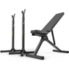 Treniruoklių komplektas (treniruočių suoliukas + štangos stovas) SmartGym Fitness Accessories SG1