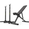 Treniruoklių komplektas (treniruočių suoliukas + štangos stovas) SmartGym Fitness Accessories SG1