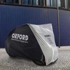 Trijų dviračių dangtis "Oxford Aquatex" (juodas/sidabrinis)