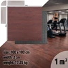 Tvirtas grindų kilimėlis inSPORTline Luxteko Waffle 100 x 100 x 2 cm