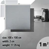 Tvirtas grindų kilimėlis inSPORTline Luxteko Waffle 100 x 100 x 2 cm