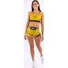 UFC Venum Authentic Fight Night moteriški Vale Tudo šortai – Short Fit – geltoni