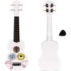 Vaikiška ukulelė medinė gitara 4 stygų nailono kramtukas ECOTOYS