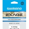 Valas Shimano Exage, 150m, 0.225mm, 4.4kg, pilkas