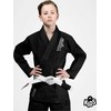 Venum Contender vaikiškas BJJ kimono (su nemokamu baltu diržu) – juodas