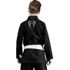 Venum Contender vaikiškas BJJ kimono (su nemokamu baltu diržu) – juodas