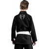 Venum Contender vaikiškas BJJ kimono (su nemokamu baltu diržu) – juodas