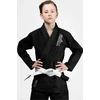 Venum Contender vaikiškas BJJ kimono (su nemokamu baltu diržu) – juodas