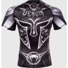 Venum Gladiator 3.0 marškinėliai (rashguard), trumpomis rankovėmis, juodi/balti