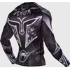 Marškinėliai Venum Gladiator 3.0 Rashguard ilgomis rankovėmis, juodi/balti