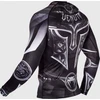 Marškinėliai Venum Gladiator 3.0 Rashguard ilgomis rankovėmis, juodi/balti