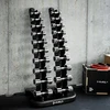 Vertikalus komercinis hantelių stovas STR37 HMS