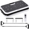 VIBRATION PLATFORM WITH PUSH-UP BARS AND RESISTANCE BANDS SVP09 HMS