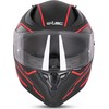 Visą veidą dengiantis motociklininko šalmas W-TEC "Vesco