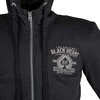 Vyriška Aramido pluoštu sustiprinta striukė su gobtuvu W-TEC Juodas Heart Kustom Kulture