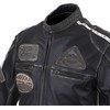 Vyriška odinė motociklininko striukė W-TEC Sheawen Vintage