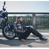 Vyriška odinė motociklininko striukė W-TEC Sheawen Vintage