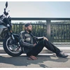 Vyriška odinė motociklininko striukė W-TEC Sheawen Vintage