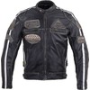 Vyriška odinė motociklininko striukė W-TEC Sheawen Vintage