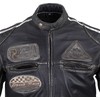 Vyriška odinė motociklininko striukė W-TEC Sheawen Vintage