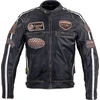 Vyriška odinė motociklininko striukė W-TEC Sheawen Vintage