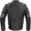 Vyriška odinė motociklininko striukė W-TEC Traction