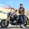 Vyriška odinė motociklo striukė W-TEC Retro