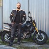 Vyriška odinė striukė W-TEC Hellsto