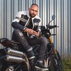 Vyriškas odinis švarkas W-TEC Esbiker